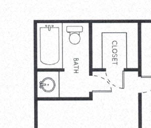 A1 - 1 Bed / 1 Bath